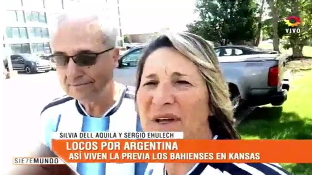 Bahienses en la previa del partido de Argentina: “Argentina era una sola: no había banderas políticas ni religiones”
