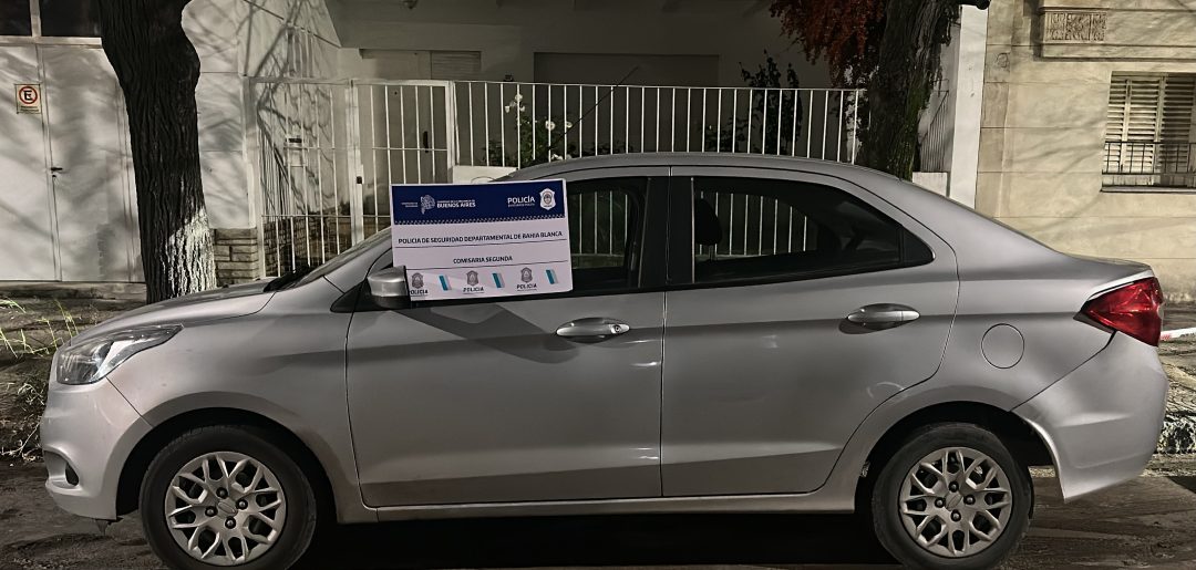 Robó un auto y fue arrestado