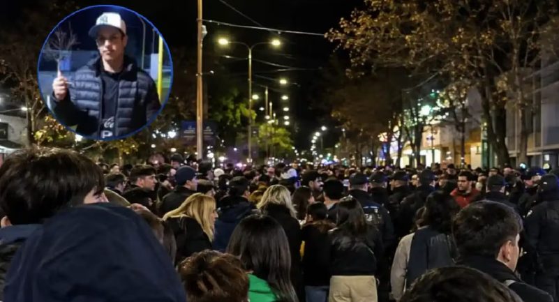 “Nos dejaste solos”: la triste despedida al joven que fue asesinado durante los festejos por el triunfo de la Selección