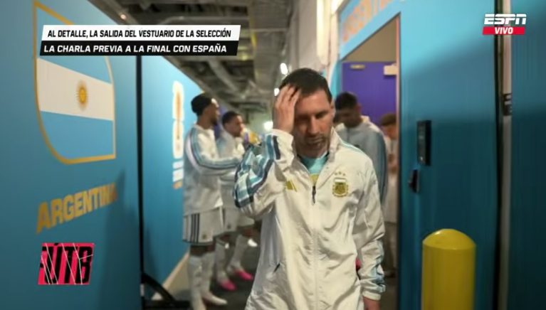Se conoció la arenga completa de la Selección argentina antes de jugar la final: qué dijeron Messi y Dibu Martínez