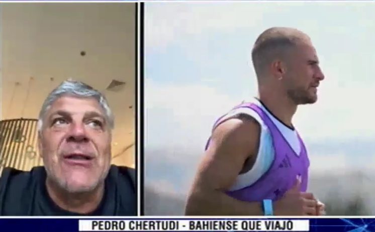 “Argentina te va sorprendiendo partido a partido, generando más emociones”, dijo un bahiense que sigue a la selección en el mundial
