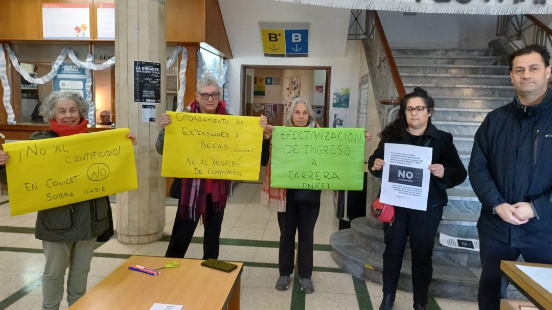 Reclamo en el Conicet: “El financiamiento científico cayó al 0,14% del PBI y estamos ante un desfinanciamiento total”