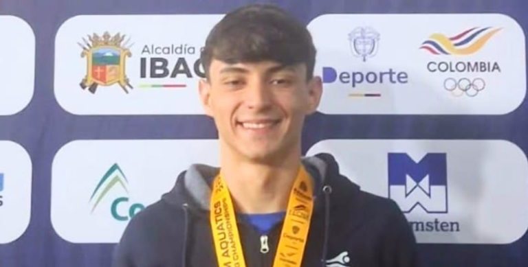 El bahiense Thiago Marinozzi sumó otra medalla de plata y ratificó su gran Panamericano en Ibagué