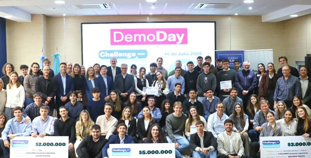 Más de 100 estudiantes presentaron proyectos para resolver desafíos del Puerto