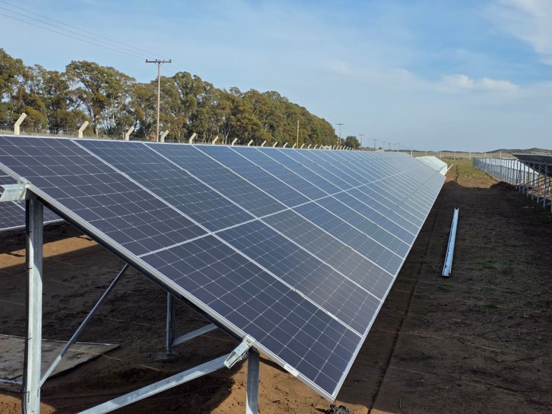 Avanza la construcción del Parque Solar de Pehuen Co