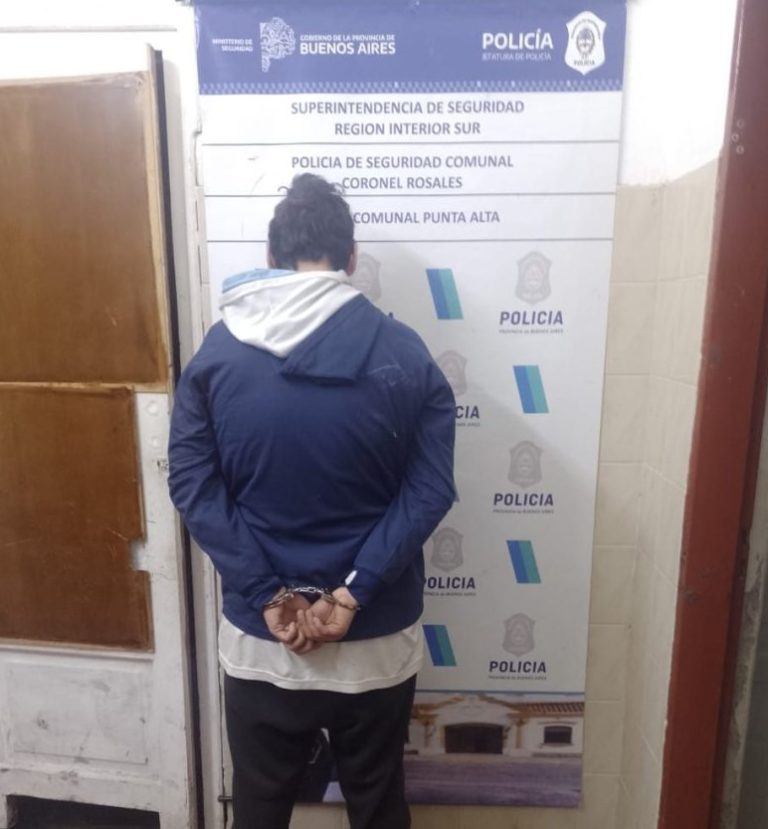 Recuperan una motocicleta robada y detienen a un joven en Punta Alta
