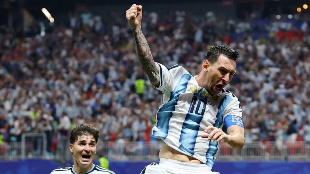 La Selección argentina epica: perdía 2 a 0 y lo dio vuelta. Ganó 3 a 2 en un partido para el infarto