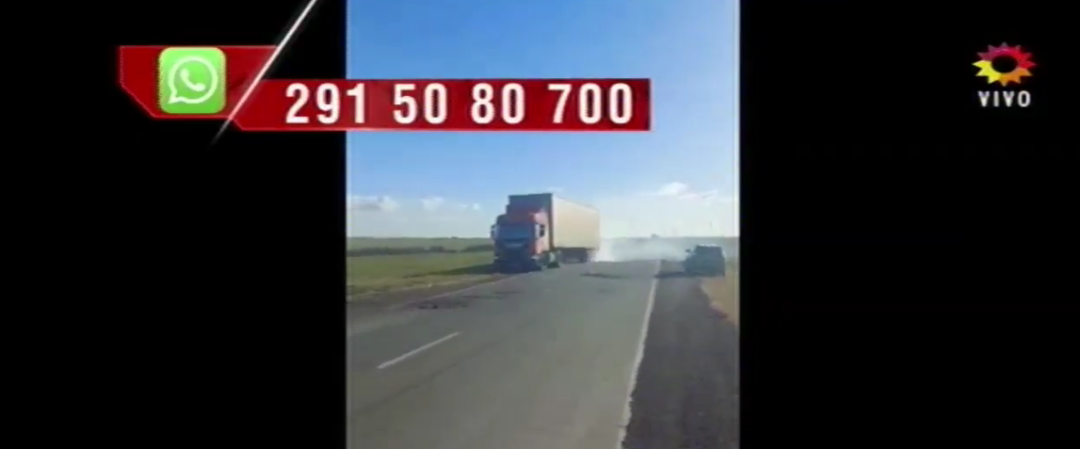 Ruta 3 Vieja: los baches obligan a peligrosas maniobras y crece la preocupación por los accidentes