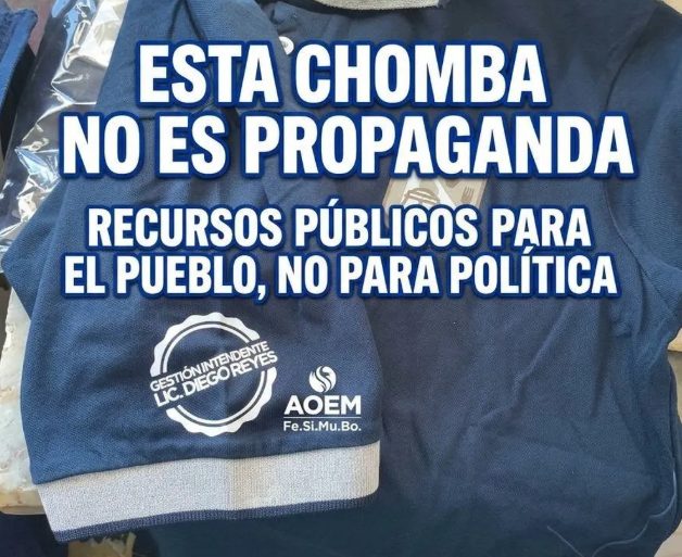 Polémica en Puan: el intendente reparte ropa con su nombre grabado a los empleados municipales