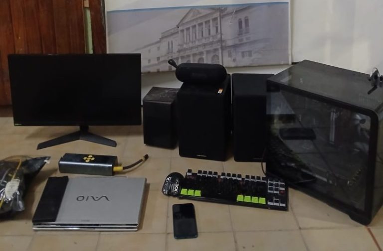 Allanamiento: recuperaron bicicletas, herramientas y una computadora robadas