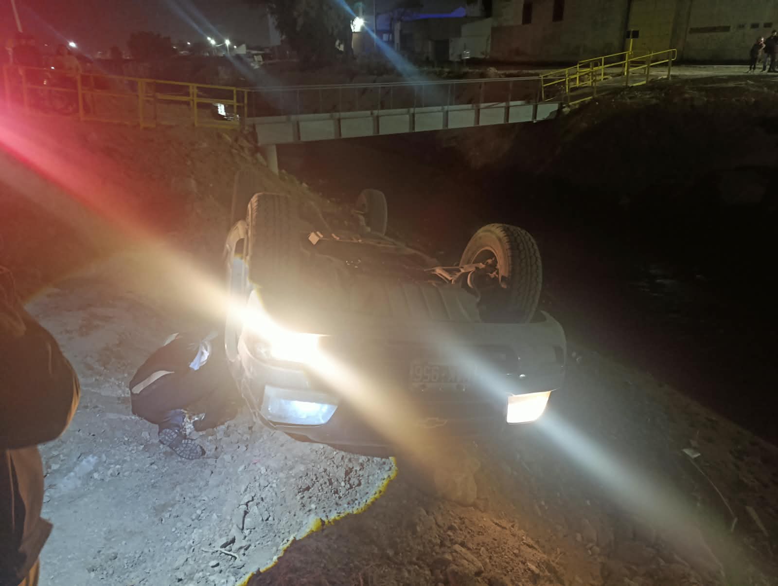 Manejaba borracho y cayó al Canal Maldonado