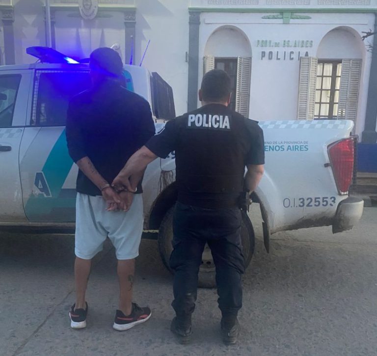 Aprehendieron a un hombre acusado de golpear a su pareja tras una discusión