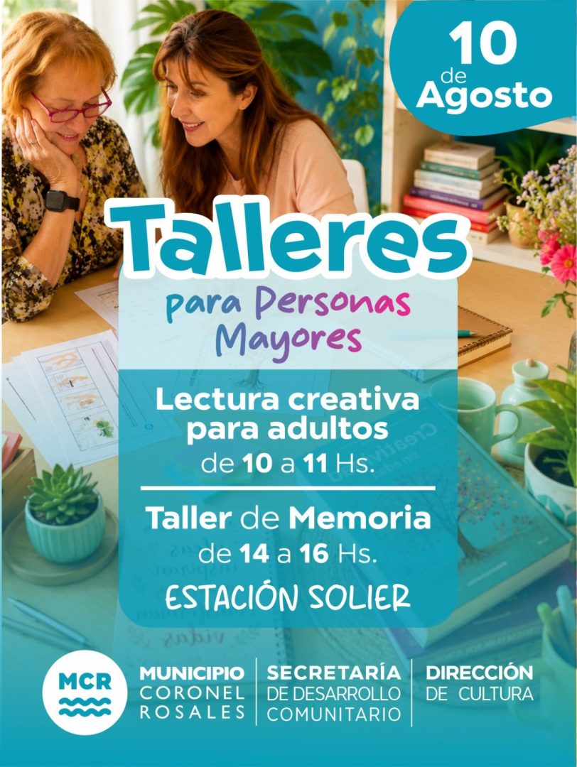 Talleres para personas mayores en Estación Solier