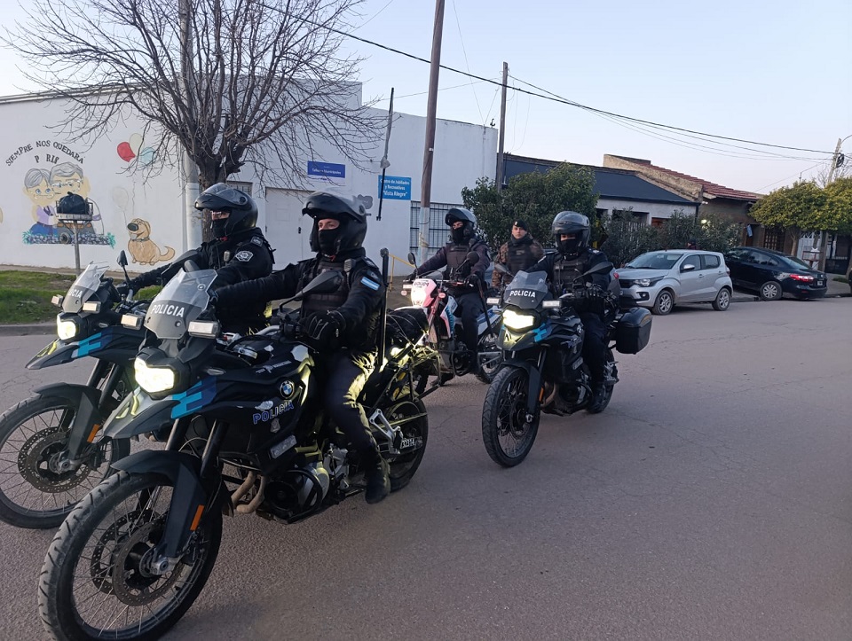 Operativo “Zonas Calientes”: 9 detenidos y 18 vehículos retenidos
