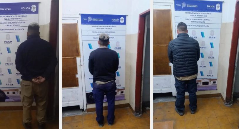 Los tres mendocinos acusados de robar cables en Punta alta recuperaron la libertad