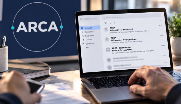 Alerta por mails falsos del ARCA: cómo reconocerlos y evitar caer en una estafa