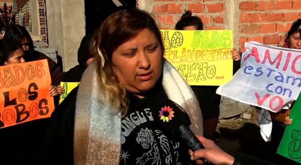 Justicia por mano propia: “Lo único que hizo fue defender lo suyo”, dijo la esposa de José Luis Salazar y reclamó su liberación